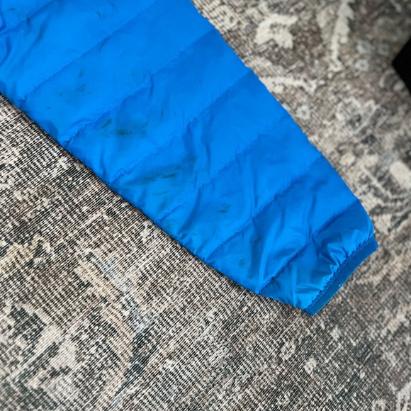 Mountain Hardwear Boy's Blue Long Sleeve Full Zip Puffer Jacket Size M - Picture 5 of 8